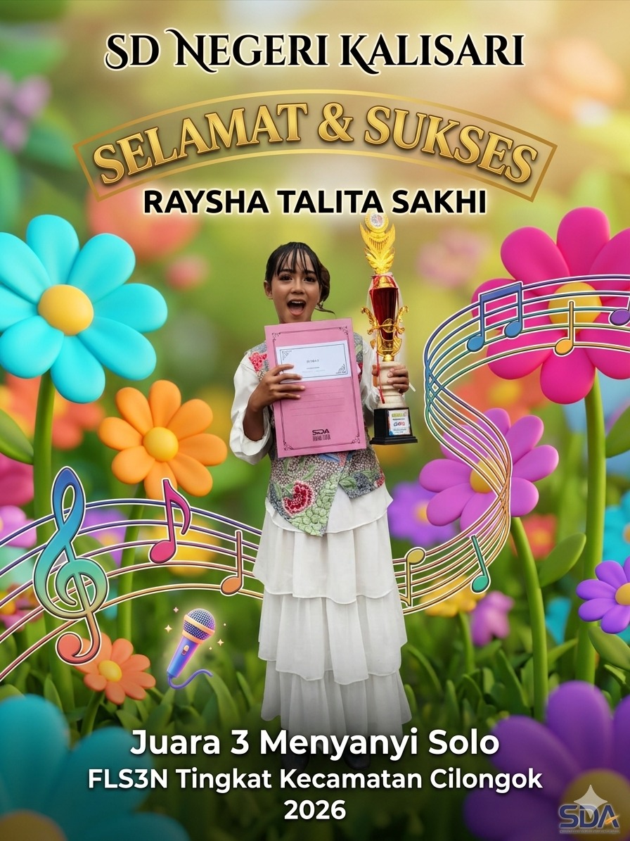 Juara 3 Menyanyi Solo